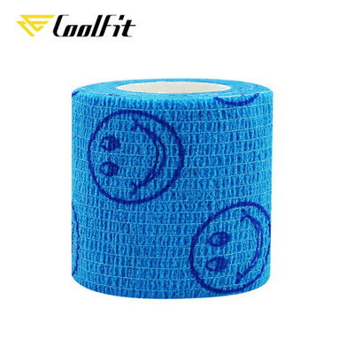 CoolFit Αυτοκόλλητος επίδεσμος Flex Ελαστική Μη υφασμένη μάσκα εξωτερικού χώρου Αθλητικά μπρατσάκια αστραγάλου Προστασία Ταινία μάσκας δακτύλων Camo