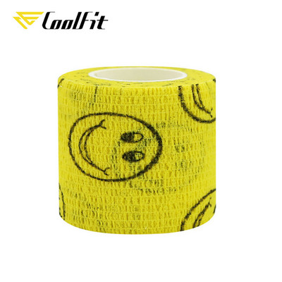 CoolFit Αυτοκόλλητος επίδεσμος Flex Ελαστική Μη υφασμένη μάσκα εξωτερικού χώρου Αθλητικά μπρατσάκια αστραγάλου Προστασία Ταινία μάσκας δακτύλων Camo