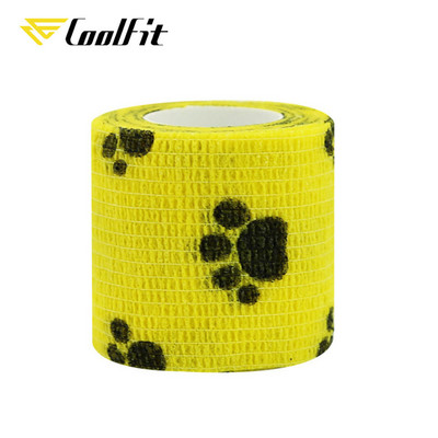 CoolFit Αυτοκόλλητος επίδεσμος Flex Ελαστική Μη υφασμένη μάσκα εξωτερικού χώρου Αθλητικά μπρατσάκια αστραγάλου Προστασία Ταινία μάσκας δακτύλων Camo