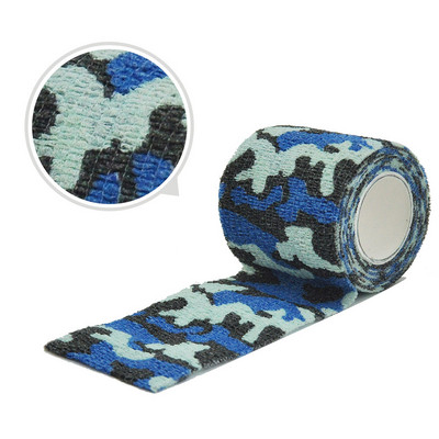 4.8M Jacht Vermomming Elastoplast Camouflage Elastische Wikkelband Zelfklevende Sportbeschermer Enkel Knie Vingerarm Verband