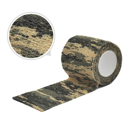 4.8M Jacht Vermomming Elastoplast Camouflage Elastische Wikkelband Zelfklevende Sportbeschermer Enkel Knie Vingerarm Verband