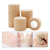 1 ritininis medicininis elastinis tvarstis Lipnus tvarstis pirštams, riešų patempimams, kelių dydžių slaugos skubios pagalbos tvarstis