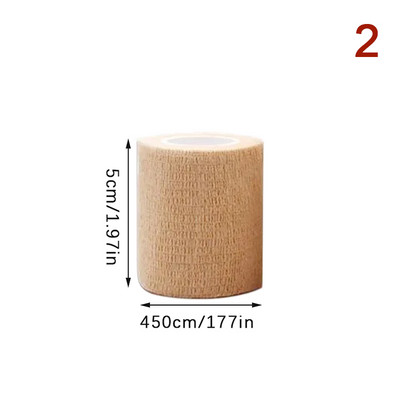 1 ritininis medicininis elastinis tvarstis Lipnus tvarstis pirštams, riešų patempimams, kelių dydžių slaugos skubios pagalbos tvarstis