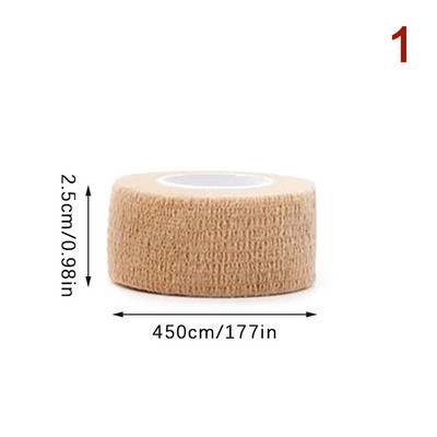 1 ritininis medicininis elastinis tvarstis Lipnus tvarstis pirštams, riešų patempimams, kelių dydžių slaugos skubios pagalbos tvarstis