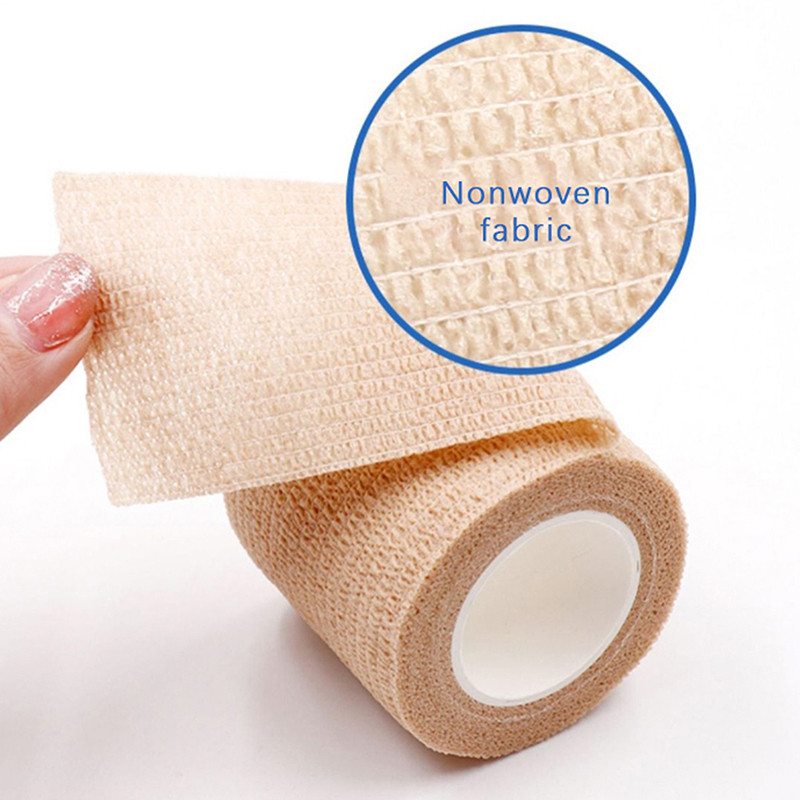 1 ritininis medicininis elastinis tvarstis Lipnus tvarstis pirštams, riešų patempimams, kelių dydžių slaugos skubios pagalbos tvarstis