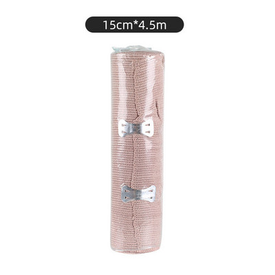 1gab elastīga pārsēja ietīšana ar klipiem, brūču pārsējs āra sportam, sastiepumu ārstēšanai paredzētā pārsēja lente pirmās palīdzības komplektiem Protect