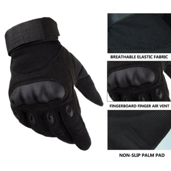 Tactical Military Gloves Cycling Glove Sport Climbing Paintball Σκοποβολή Κυνήγι Ιππασίας Σκι Full Finger Gloves
