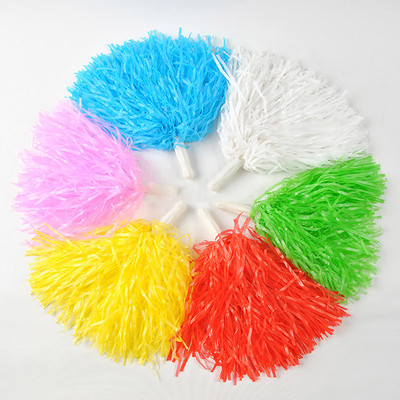 1PC Cheerleading Cheering Flower Ball Game Pompoms For Dance Sports Match Supplies And Concert Decorator Pompoms