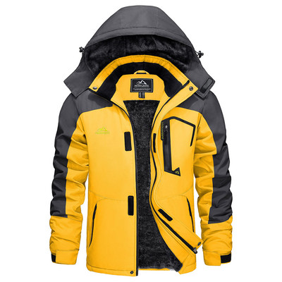 KEFITEVD Meeste Talvine Suusajope Veekindel soe Paks Fliis Matkajoped Vihmamantlid Lumejope Mantlid Tuulejope Mees Parka