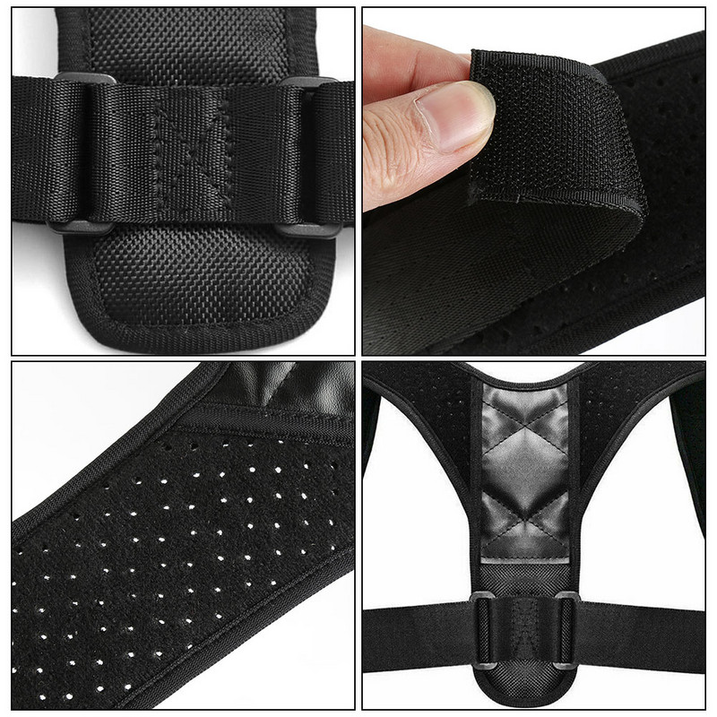 Podesivi korektor držanja leđa, ramena, gornji dio leđa, potpora za rame, lumbalni potporni pojas, ključna kost, leđna kost, medicinski korektor držanja