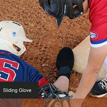 Бейзболни плъзгащи се ръкавици Плъзгащ се предпазител Жени Мъже Софтбол Плъзгащи се ръкавици Защита на ръцете за практика Фитнес Спорт на открито Младежки