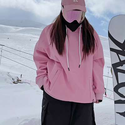 Jauns spilgtas krāsas Oversize slēpju kapuce vīriešiem Sieviešu āra sniega kapuce Snovborda džemperis ar kapuci Slēpošanas aprīkojums Sporta apģērbs