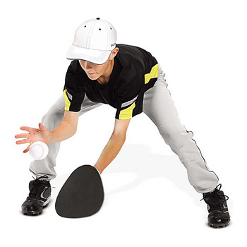 1 бр. Бейзболна ръкавица, лека мека младежка софтболна ръкавица, бейзболно тренировъчно оборудване за тренировъчна практика във вътрешното поле, екипни упражнения