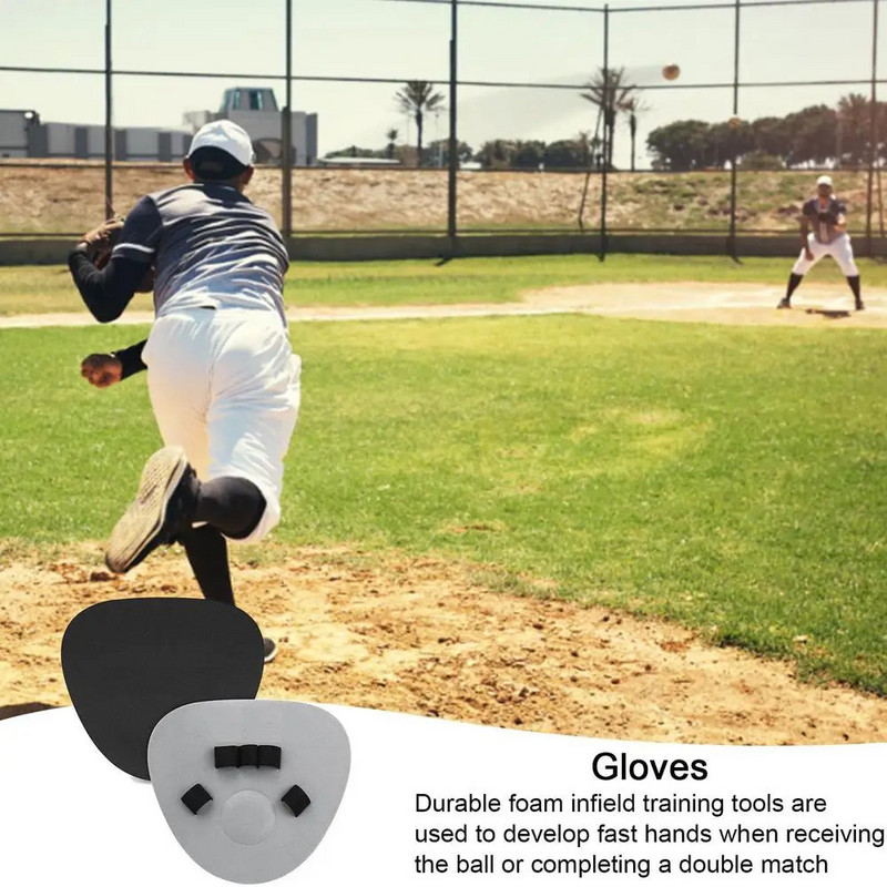 1 vnt. beisbolo pirštinės, lengvos, minkštos jaunimo Softbolo pirštinės beisbolo treniruočių įranga, skirta komandos pratyboms aikštelėje