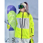 9 krāsas Vīrieši Sieviešu Unisex Slēpošanas apģērbi Slēpošanas jaka Silts Vēja Necaurlaidīgs Kombinezons Hoodie Ūdensnecaurlaidīgs āra jakas Snovborda sporta apģērbs