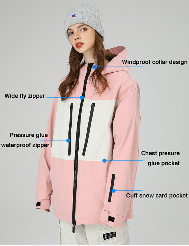 9 krāsas Vīrieši Sieviešu Unisex Slēpošanas apģērbi Slēpošanas jaka Silts Vēja Necaurlaidīgs Kombinezons Hoodie Ūdensnecaurlaidīgs āra jakas Snovborda sporta apģērbs