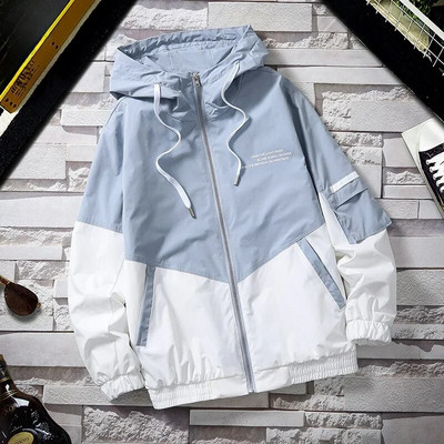 Plona laisvalaikio striukė paaugliams, vidurinės mokyklos moksleiviams, korėjietiško stiliaus „Cow Bomber“, 2023 m. pavasario ruduo, nauji drabužiai