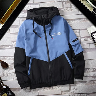 Plona laisvalaikio striukė paaugliams, vidurinės mokyklos moksleiviams, korėjietiško stiliaus „Cow Bomber“, 2023 m. pavasario ruduo, nauji drabužiai