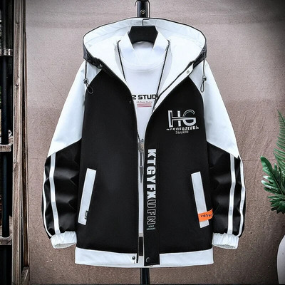 Plona laisvalaikio striukė paaugliams, vidurinės mokyklos moksleiviams, korėjietiško stiliaus „Cow Bomber“, 2023 m. pavasario ruduo, nauji drabužiai