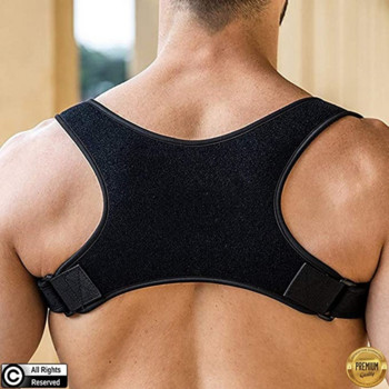 Нов коректор на стойката на гръбначния стълб, защита на гърба, рамото, корекция на стойката, лента за корекция на гърба, коректор за облекчаване на болката в гърба