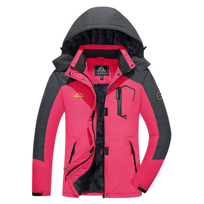 KEFITEVD Ženska zimska flis jakna za planinarenje Termalna topla jakna za skijanje i daskanje na snijegu Ribolov Kampiranje Jakne Kaputi Vjetrovke Gornja odjeća