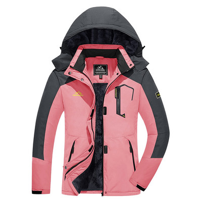 KEFITEVD Ženska zimska flis jakna za planinarenje Termalna topla jakna za skijanje i daskanje na snijegu Ribolov Kampiranje Jakne Kaputi Vjetrovke Gornja odjeća