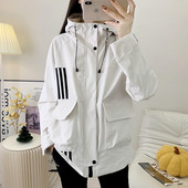 Žygio striukės Vieno sluoksnio žygio vėjo striukė vyrams Moterų neperšlampami vėjui atsparūs alpinizmo paltai, poros