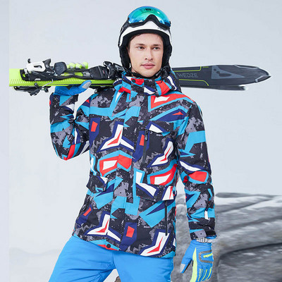 Suusajope Meeste Talvine Välisport Veekindel jope Talvine Paks mantel Clambing Kalastamine Lumelauasõit ja Suusajoped Mehed