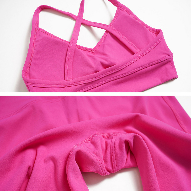 Jooga jõusaalikomplekt Naiste riided Spordirõivad Spordirõivad Pikkade varrukatega Treeningsääred Spordirõivad Ülikond Fitness Spordidress Kvaliteetne