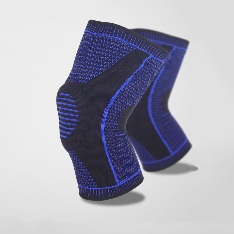 Επαγγελματικό προστατευτικό στήριξης γονάτου με συμπίεση Αθλητικά επιγονατίδες Επιγονατίδες σιλικόνης για σπασίματα μηνίσκου ποδοσφαίρου μπάσκετ