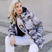 Νέο στυλ σκι μονό και διπλό σκι Γυναικείες χειμερινές υπαίθριες ζεστασιές πάχυνση χιόνι Αθλητικό γυμναστήριο Μοτοσικλέτα Ρούχα πεζοπορίας