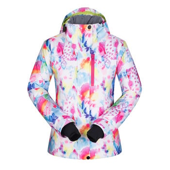 Γυναικείο μπουφάν για σκι Μάρκα 2023 Υψηλής ποιότητας αντιανεμικό αδιάβροχο ζεστό παλτό χιονιού Γυναικείο μπουφάν για χειμερινό σκι Snowboard Γυναικείο μπουφάν