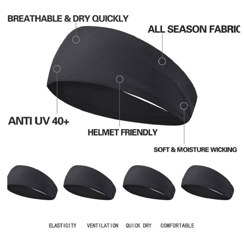 Sporta galvas saite, skriešana, fitnesa sviedru lente, elastīga, absorbējoša, sviedri, riteņbraukšana, skriešana teniss joga sporta zāle, galvas saite, matu pārsējs vīriešiem sievietēm