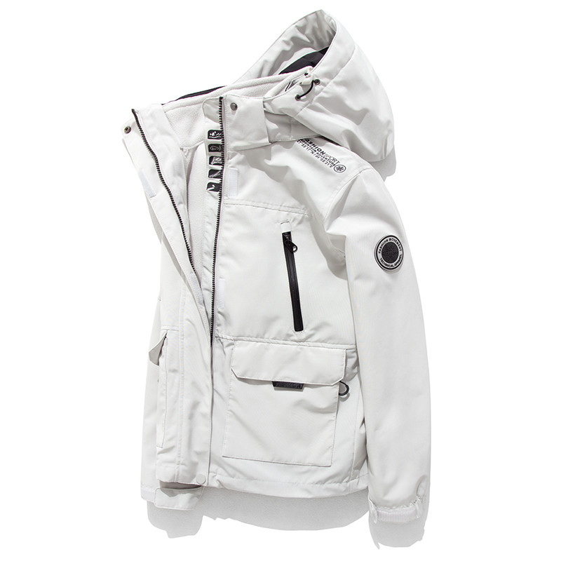 Csoportos vásárlás meleg tél szabadtéri hegymászó kemping síruházat, női vízálló szélálló vastagodó triád férfi kivehető Ja