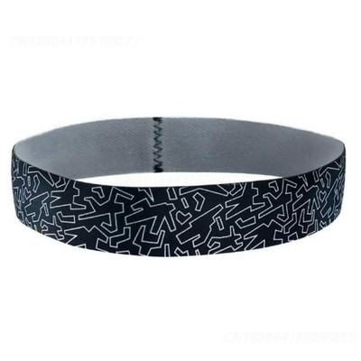 Āra sporta galvas saite Pārnēsājamas fitnesa matu lentes Vīriešu sievietes matu ietīšanas lencēs Elastīga Riteņbraukšana Joga Skriešana Vingrošana Sviedru lente