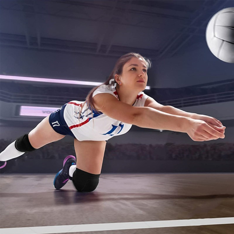 WorthWhile`i tantsimise põlvekaitsmed võrkpalli jooga jaoks, naised, lapsed, mehed, põlvekedra tugi, EVA põlvekaitsmed.