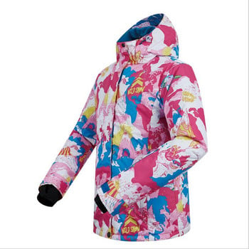 Горещо -30 градуса дамско ски яке водоустойчиво ветроустойчиво облекло за сноуборд лов на открито къмпинг катерене топли женско палто