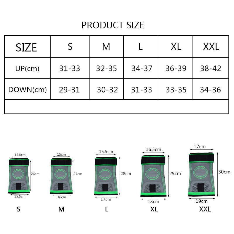 1 tk sportlikud põlvetoed meeste surve all elastsed põlvekaitsmed toetavad treeningvarustust korvpalli võrkpalli põlvekaitsmed