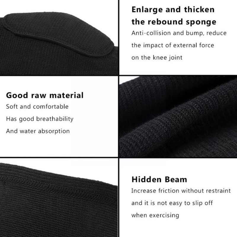 Γυμναστήριο Αθλητισμός Επιγονατίδες Fitness Τρέξιμο Ποδηλασία Στήριγμα Γόνατου Ελαστικό Βόλεϊ Συμπίεση Γόνατου Σιδεράκια Νάιλον Μανίκι Μπάσκετ Z1G1