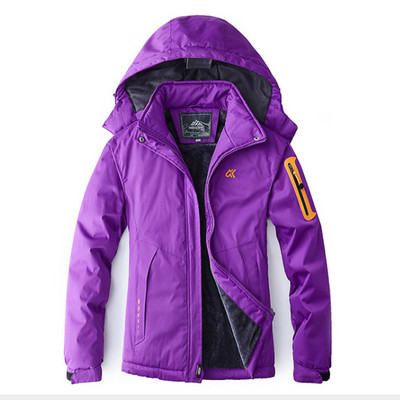 Férfi Női Téli Trekking Sídzseki Túrázás Vízálló Vastag -20 fok Szuper meleg, lélegző kültéri kempingkabát