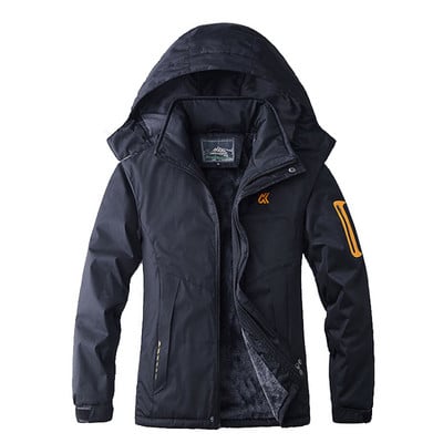 Férfi Női Téli Trekking Sídzseki Túrázás Vízálló Vastag -20 fok Szuper meleg, lélegző kültéri kempingkabát