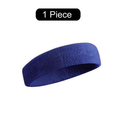 WorthWhile kokvilnas sporta galvas saite elastīgas sviedru lentes basketbols sports sievietēm vīriešiem sporta zāle fitnesa sviedri matu lente volejbols teniss