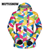 Γυναικείο μπουφάν για σκι αντιανεμικό αδιάβροχο αναπνεύσιμο ζεστά ρούχα Γυναικεία παλτό χιονιού -30 μοιρών χειμερινό μπουφάν Snowboarding για σκι