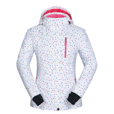 Γυναικείο μπουφάν για σκι αντιανεμικό αδιάβροχο αναπνεύσιμο ζεστά ρούχα Γυναικεία παλτό χιονιού -30 μοιρών χειμερινό μπουφάν Snowboarding για σκι
