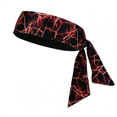 Αθλητικό κεφαλόδεσμο Unisex Απορρόφηση ιδρώτα και αναπνεύσιμη προπόνηση Ζώνες κεφαλής για γιόγκα τρέξιμο ποδηλασίας μπάσκετ Γυμναστήριο γυμναστικής