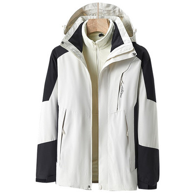 Naiste Suusakostüüm Talvine Soe Suusakapsli komplekt Tuulekindel veekindel 3-ühes jakid Suusa lumelauaülikond Lumekostüümid