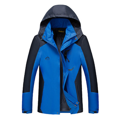 2022 Jesen Zima Muška vodootporna skijaška planinarska odjeća Jakna Plus pamučna vanjska vjetrovka s kapuljačom Kaput