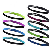 Banda de transpirație cu elasticitate înaltă pentru cap, anti-alunecare, bărbați, femei, benzi de păr pentru yoga, alergare, ciclism, baschet, benzi pentru transpirație, pentru fitness, pentru sport