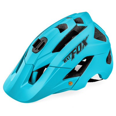 BATFOX Υπαίθριο κράνος ποδηλάτου DH MTB Ενσωματωμένο κράνος ποδηλάτου δρόμου Racing Riding Safety Cap Ultralight