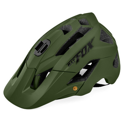 BATFOX Υπαίθριο κράνος ποδηλάτου DH MTB Ενσωματωμένο κράνος ποδηλάτου δρόμου Racing Riding Safety Cap Ultralight